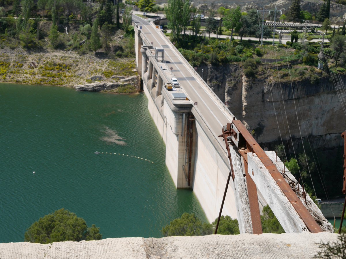 Embalse de Entrepeñas. Foto: @MunicipiosRiber. entrepeñas y buendía