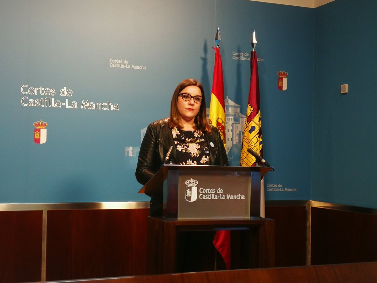La secretaria de Organización de Podemos y vicepresidenta de las Cortes de CLM, María Díaz. Núñez
