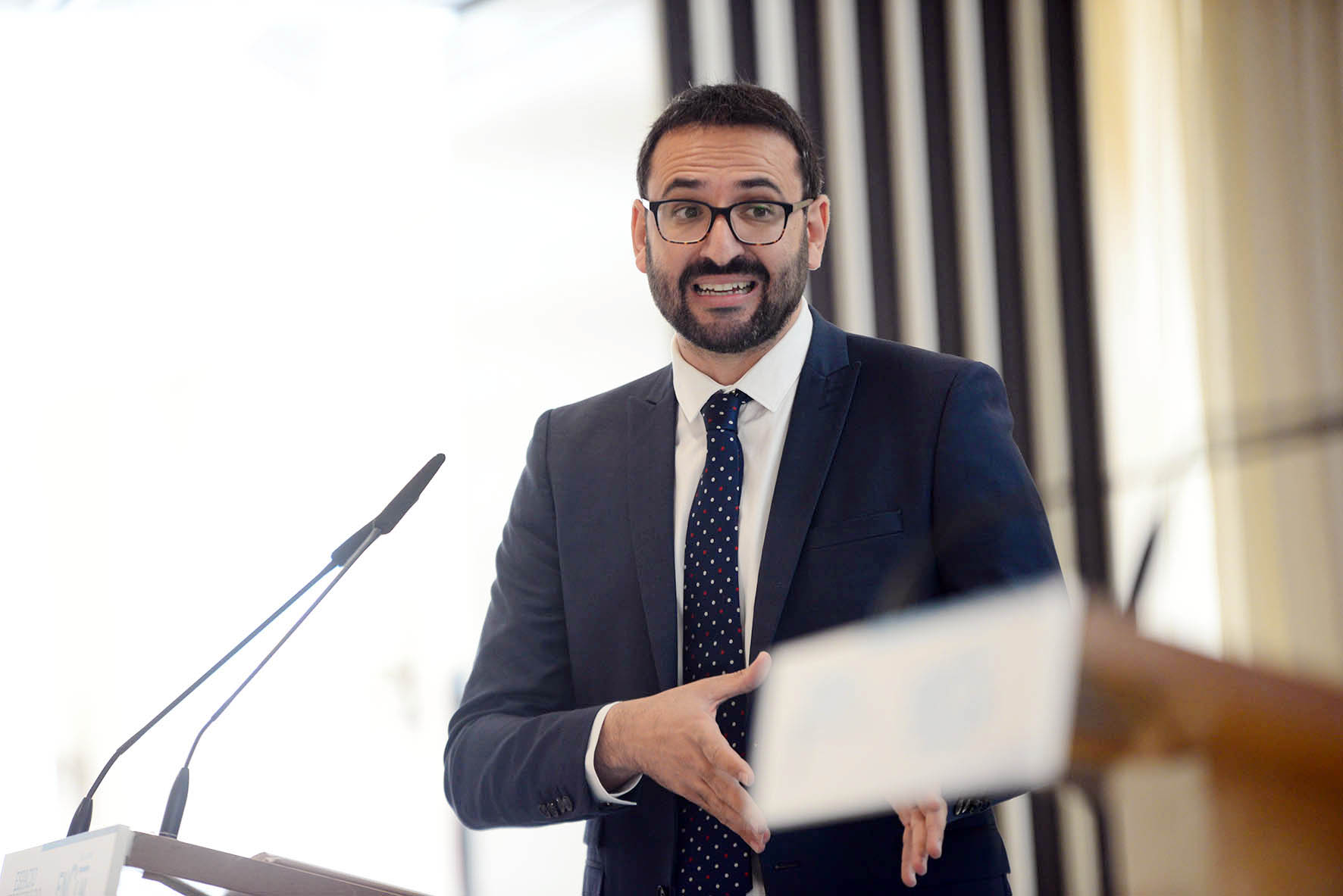 El secretario de Organización del PSOE de Castilla-La Mancha, Sergio Gutiérrez.