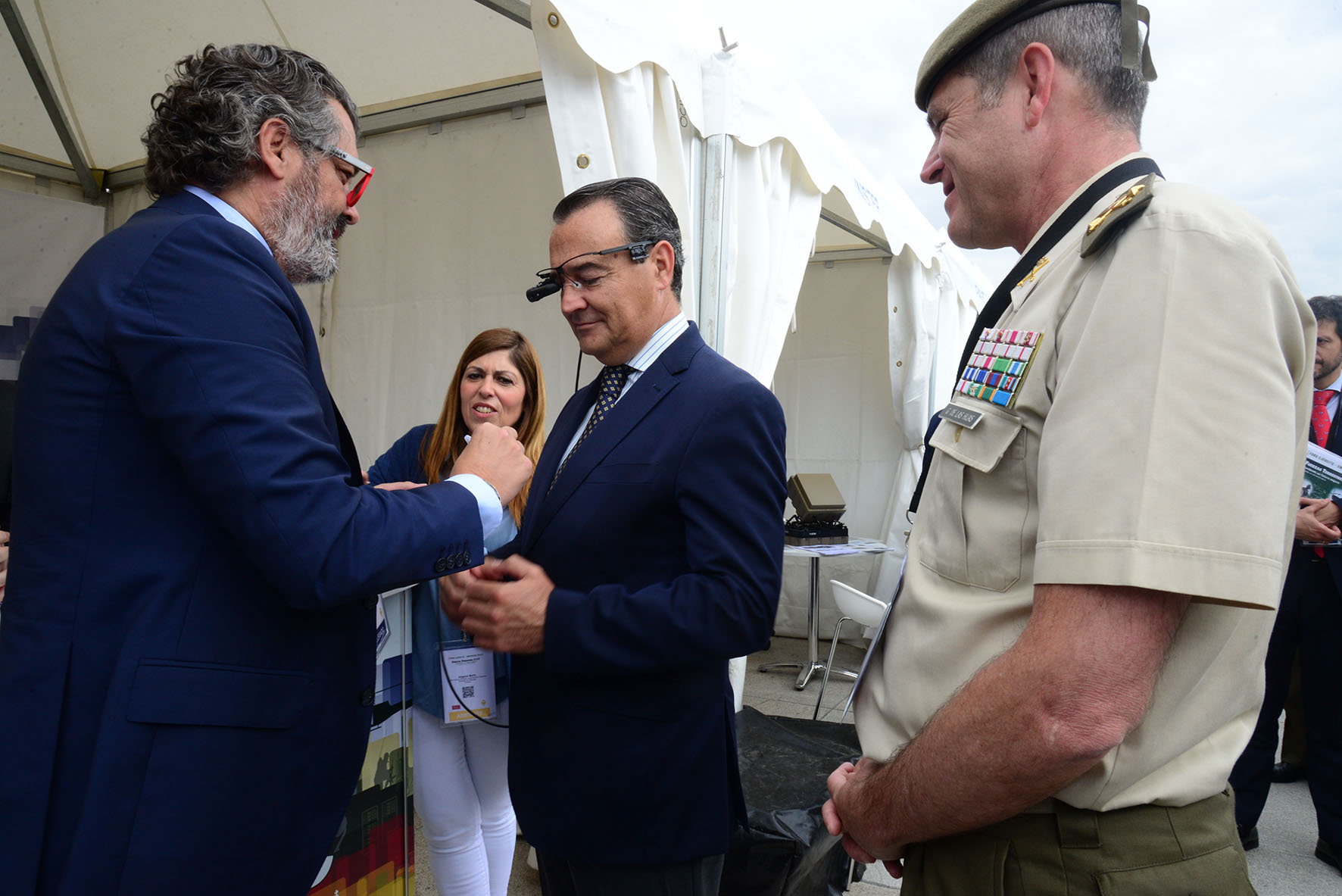 Agustín Conde en la en la presentación de "Foro Ejército-Empresas 2018" Ejército