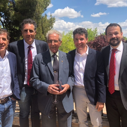 Bahamontes, en el homenaje que le hizo la ciudad de Toledo