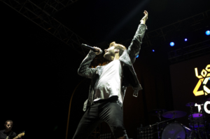 Detalle del concierto de Los40 Pop en el Corpus de Toledo