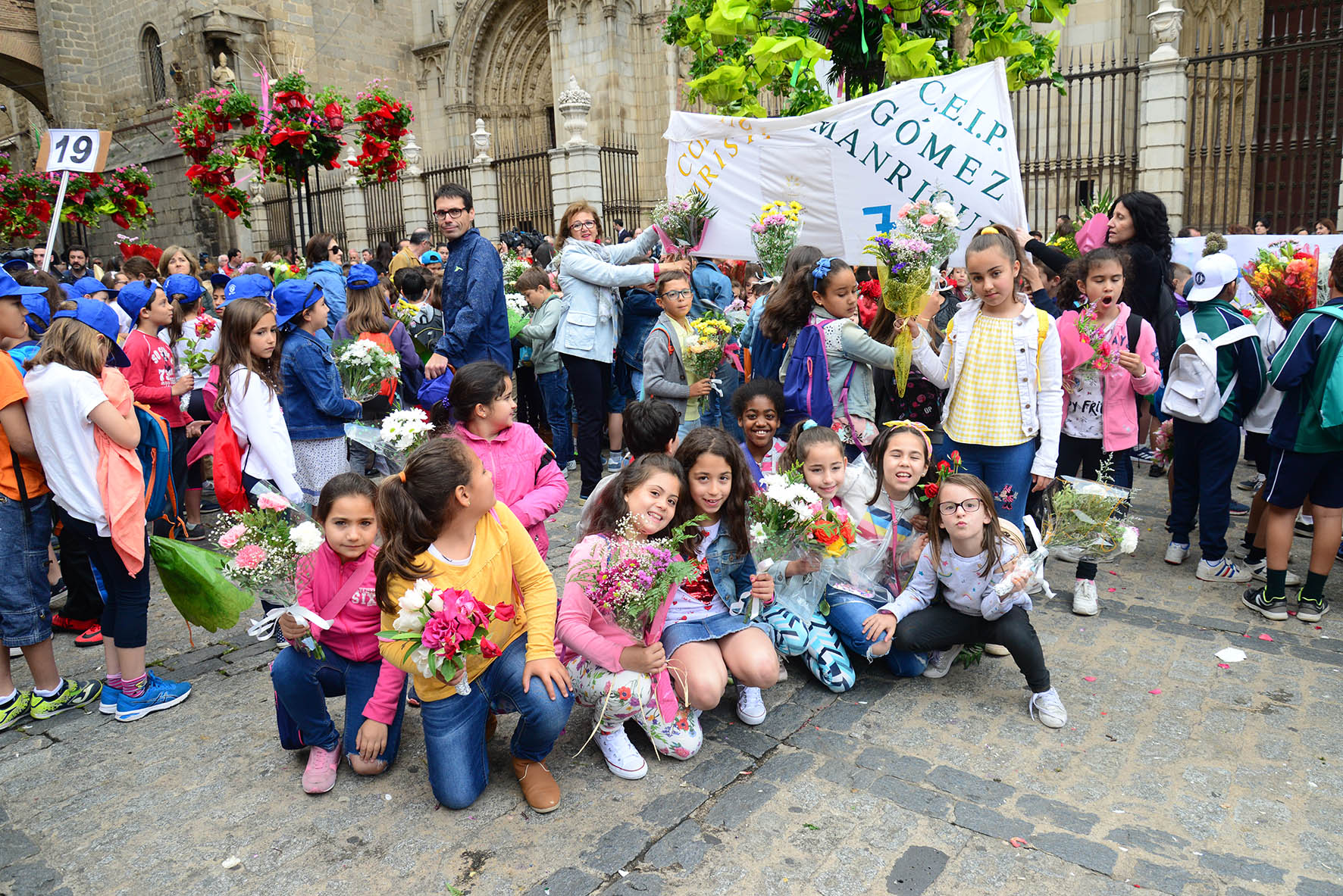 Ofrenda Floral al Corpus Christi.