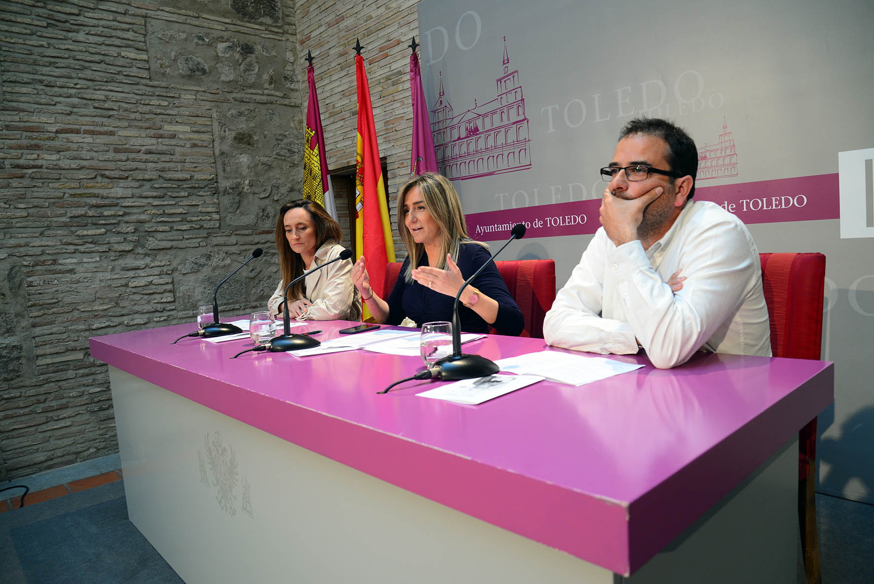 Presentación de la Feria del Libro de Toledo.