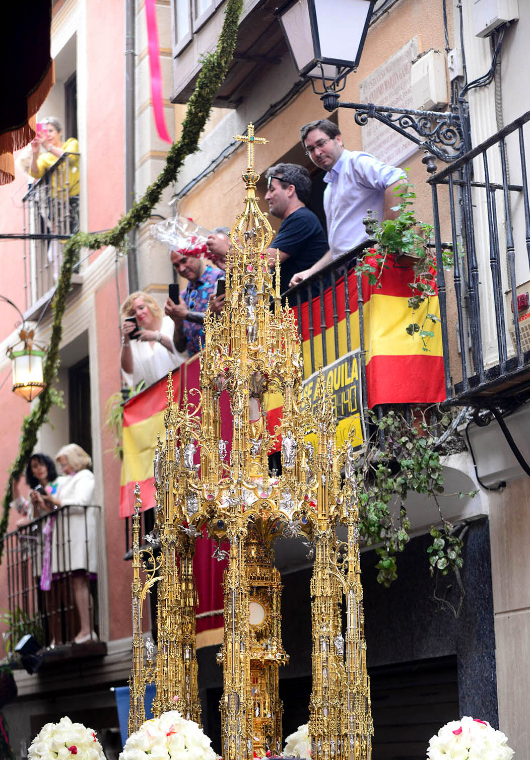 Procesion del Corpus en Toledo 2018