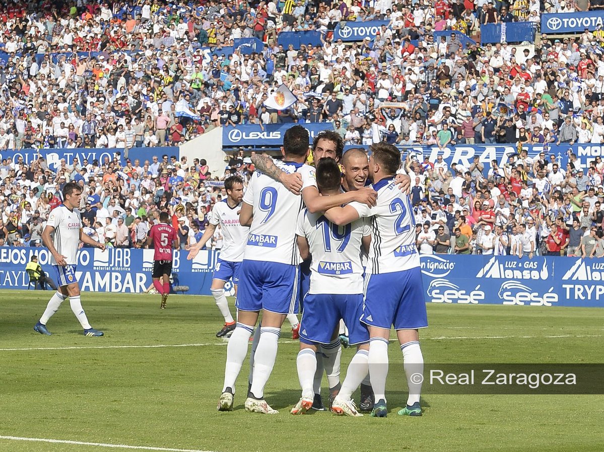 Goleada del Zaragoza al Albacete. Foto: Real Zaragoza