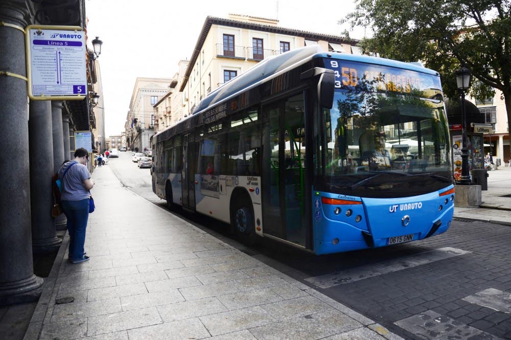 Autobús urbano de Toledo.