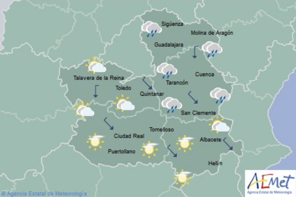 Predicción para Castilla-La Mancha.