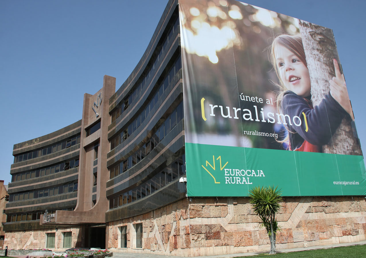 La sede central de Eurocaja Rural CLM, en Toledo.