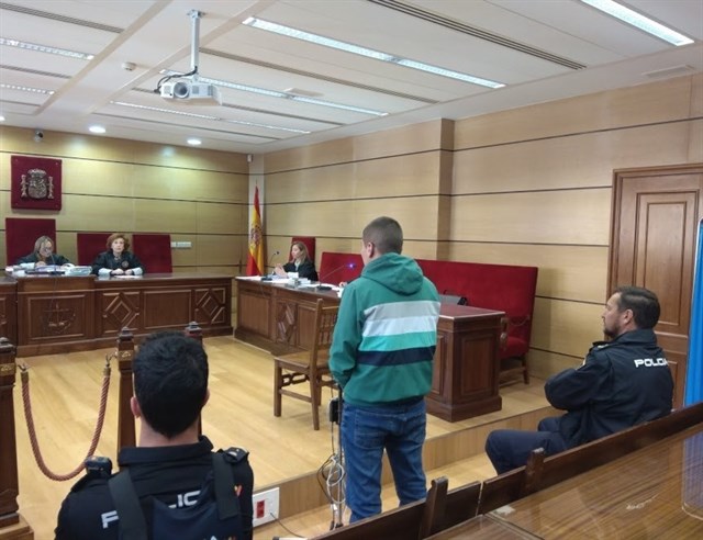Imagen del juicio en la Audiencia Provincial de Ciudad Real. Puertollano