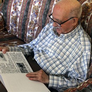 Valentín Huertas, el "abuelito Valentín"