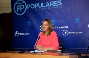 La presidenta del PP en las Cortes de CLM, Ana Guarinos.