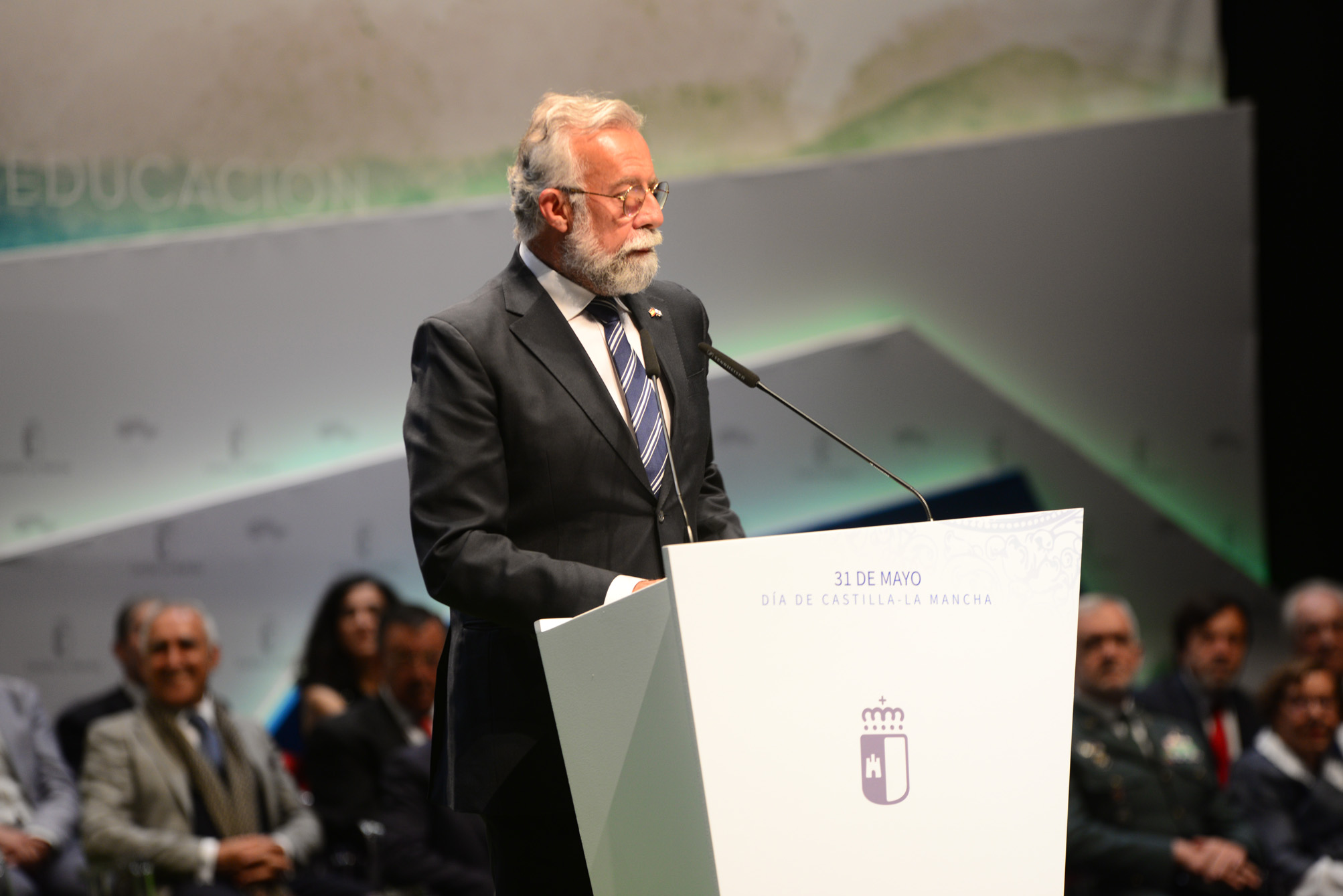 Jaime Ramos, alcalde de Talavera, en el Día de Castilla-La Mancha