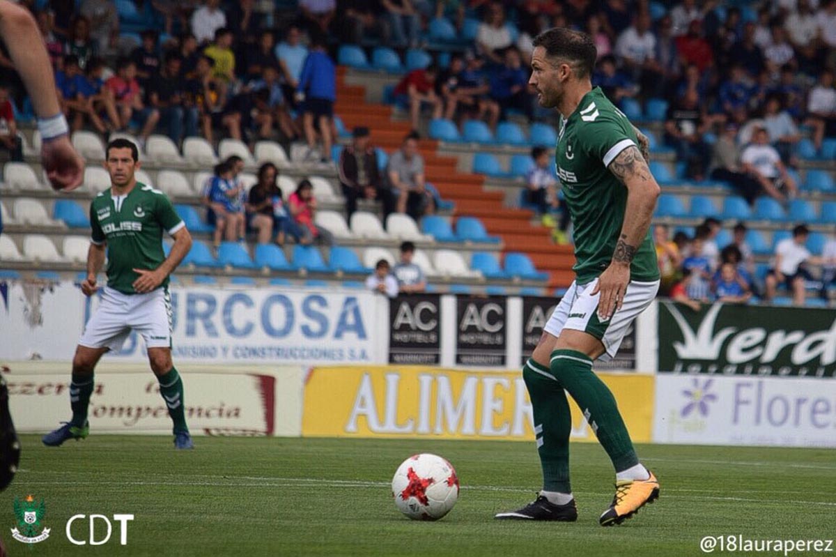 El Toledo, en su partido contra la Ponferradina