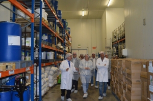 Patricia Franco ha visitado las instalaciones de Valquer