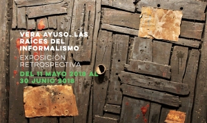 Cartel de la exposición de Juan José Vera Ayuso en Guadalajara.