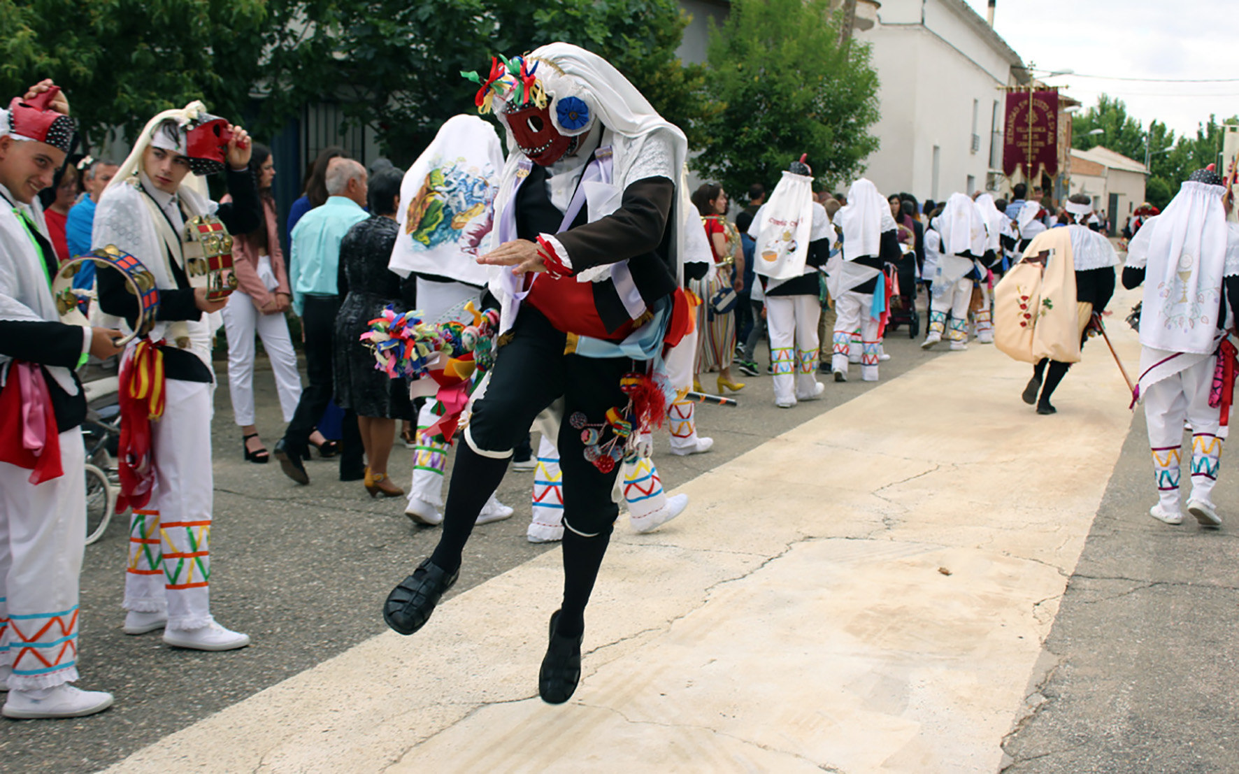 Pecados y Danzantes de Camuñas. Foto: Rebeca Arango.