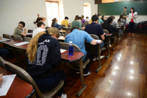 Prueba de Selectividad en Toledo, en 2018