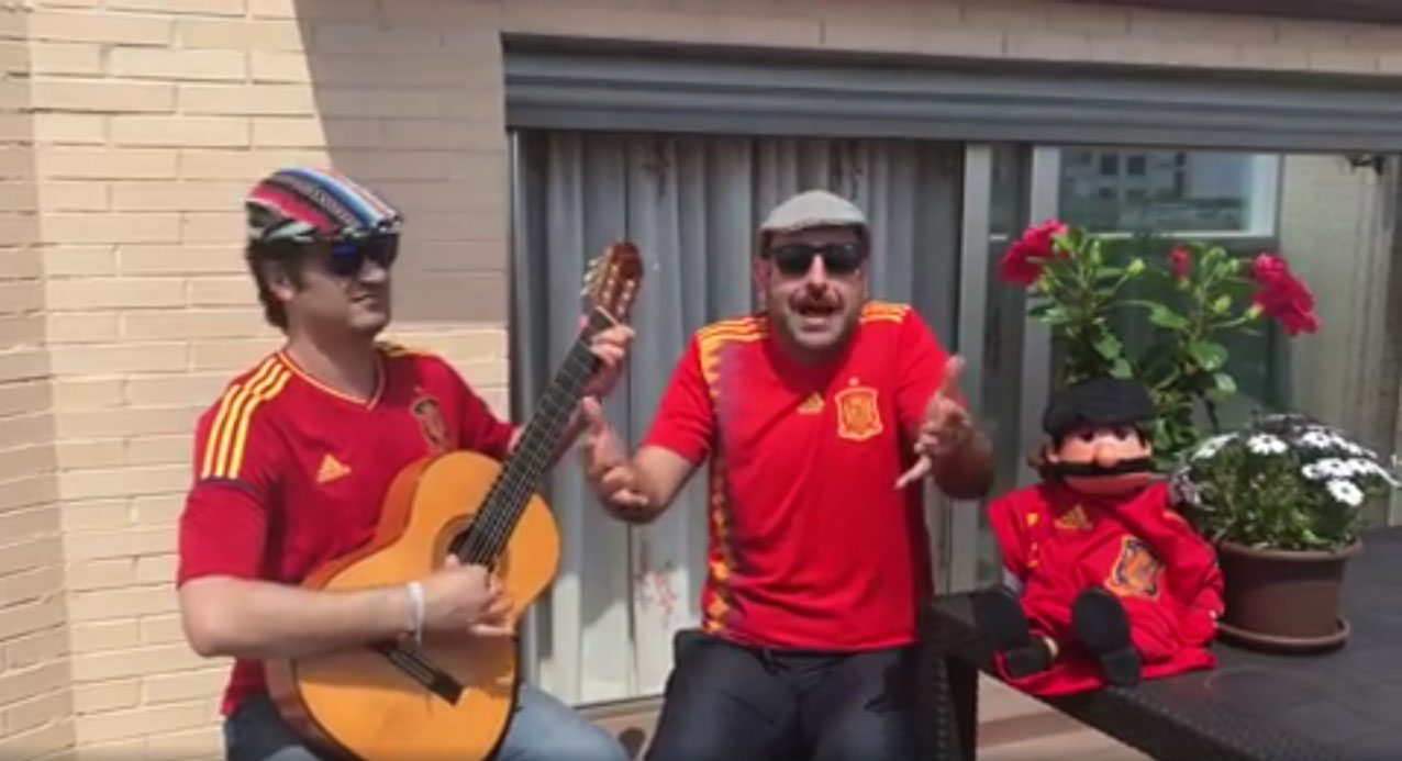 Agustín Durán en el vídeo dedicado a Julen Lopetegui.