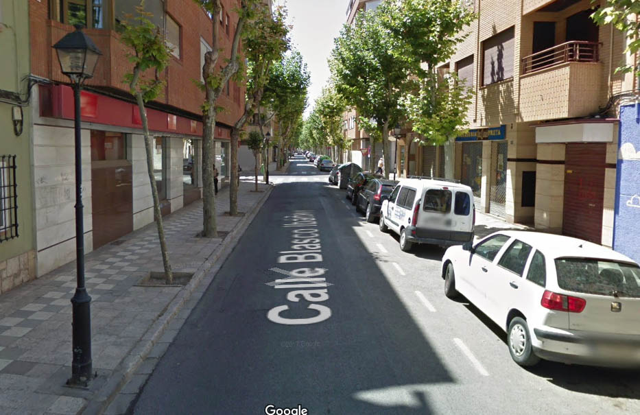 Calle Blasco Ibáñez de Albacete.
