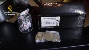 Parte del material incautado en la operación Elodio