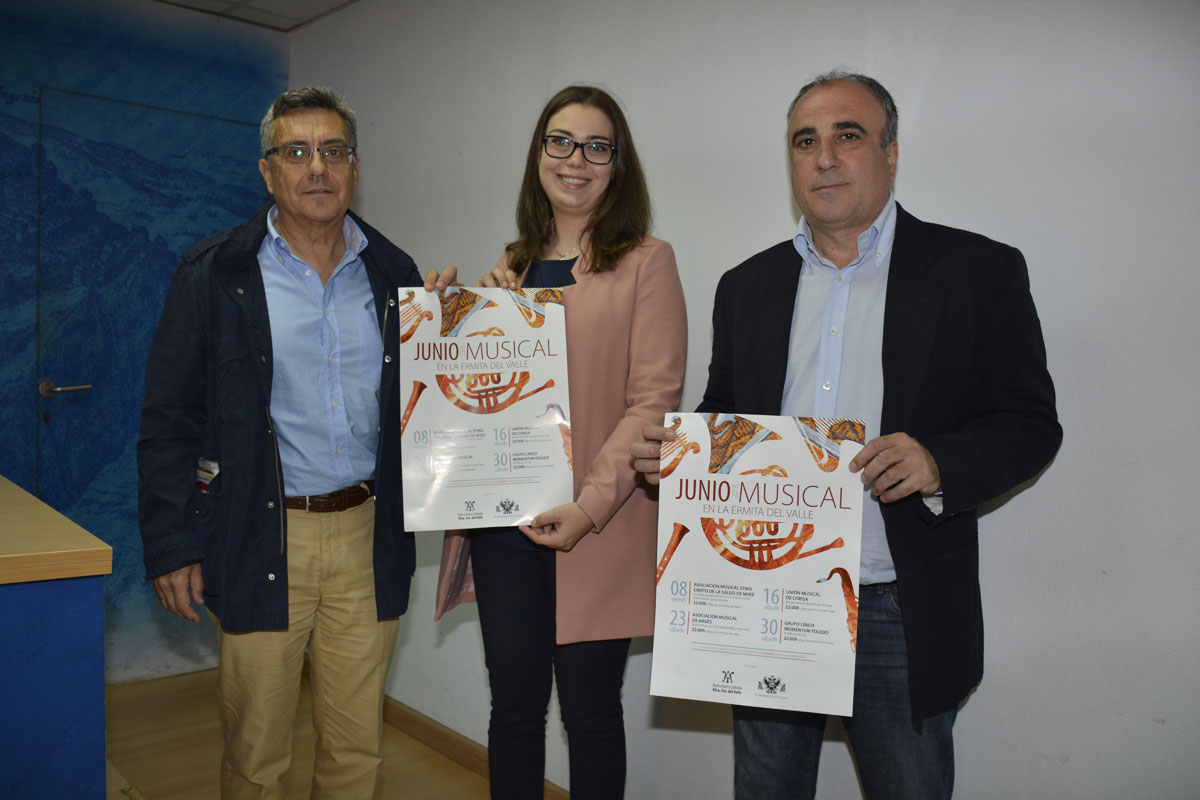 La concejala de Cultura de Toledo, Nuria Cogolludo, en la presentación de Junio Musical.