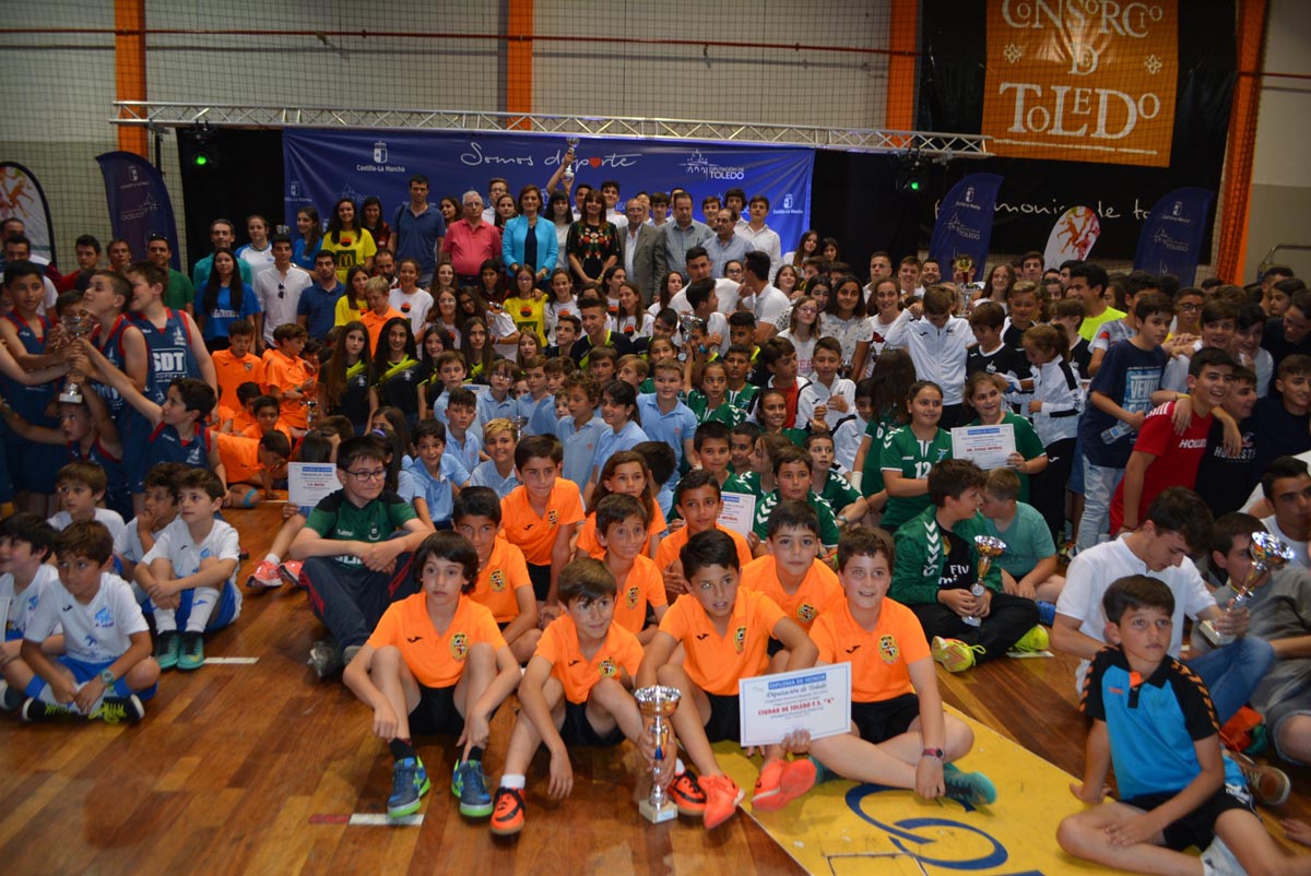 Participantes en el programa "Somos deporte 3-18".