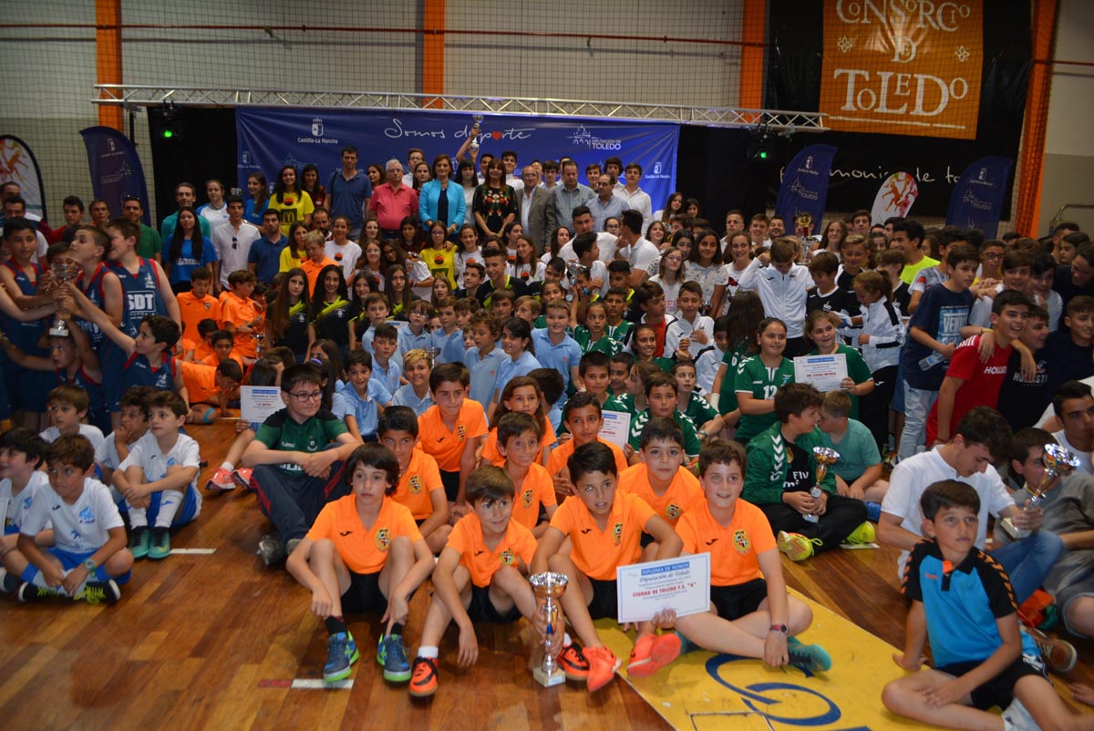 Participantes en el programa "Somos deporte 3-18".
