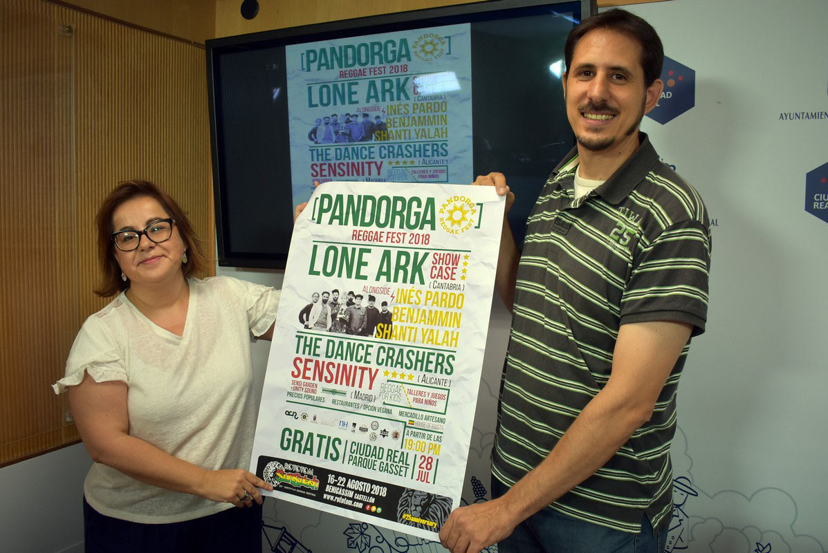 Presentación del IV Festival de Música Pandorga Reggae Fest.