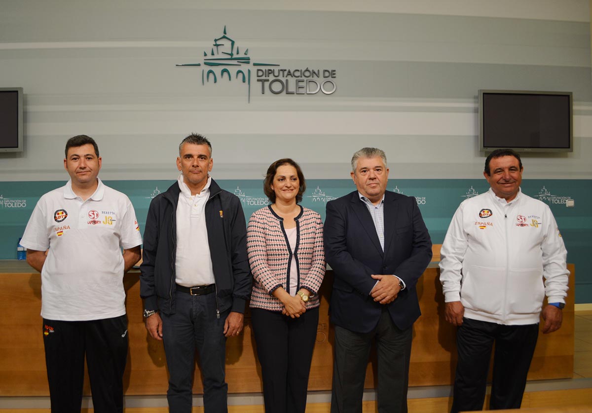 Presentación del Europeo de tiro al plato, que se celebra en Toledo