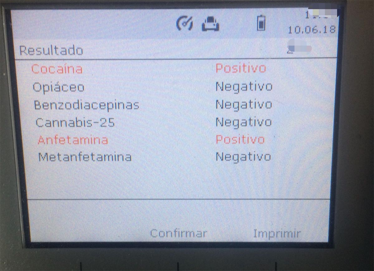 Una persona quería conducir tras consumir cocaína y estuUna persona quería conducir tras consumir cocaína y anfetaminaspefacientes