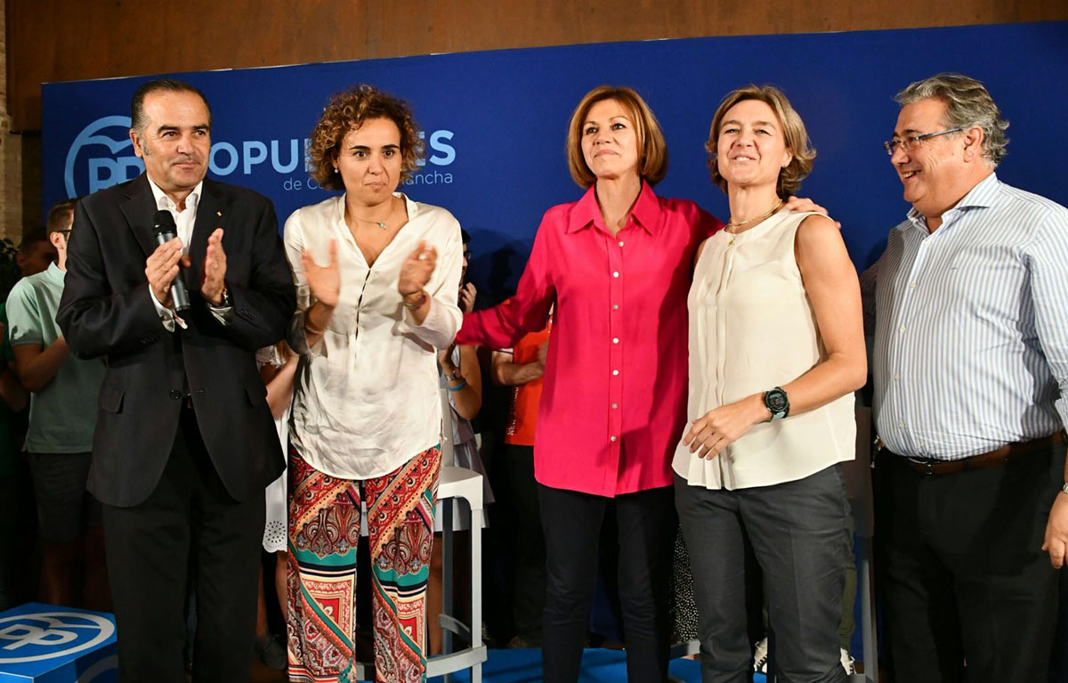 Cierre de campaña de Cospedal en Toledo.