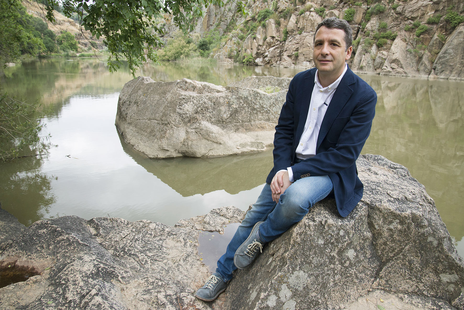 Esteban Paños, portavoz del Grupo Municipal de Ciudadanos en el Ayuntamiento de Toledo.