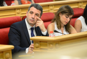 Esteban Paños es el portavoz de Ciudadanos en el Ayuntamiento de Toledo.