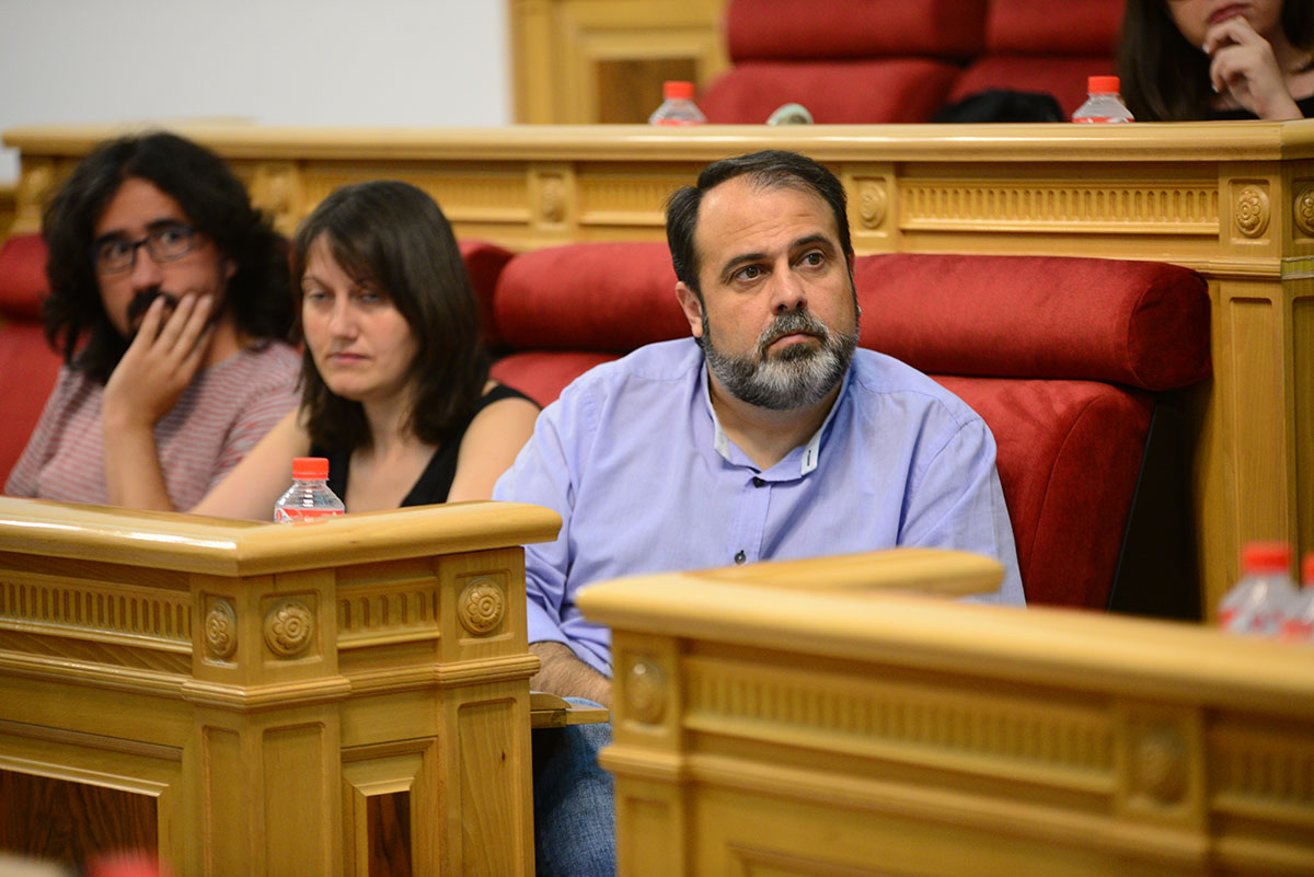 Javier Mateo en el Debate sobre el Estado del Municipio.