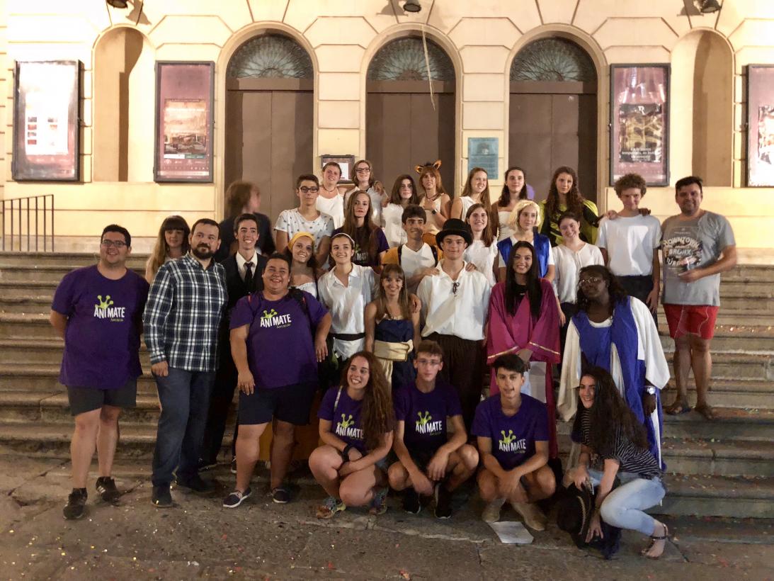 Juan Ramón Amores acompañó a los voluntarios en su ruta por Toledo