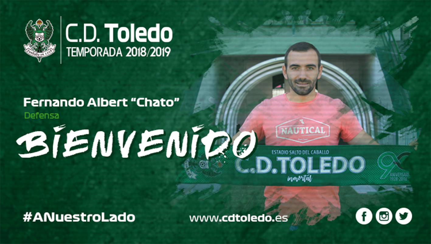 Chato ha dejado el CF Talavera para enrolarse en el CD Toledo.