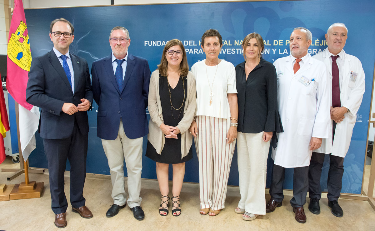 Presentación del nuevo gerente del Hospital de Parapléjicos.