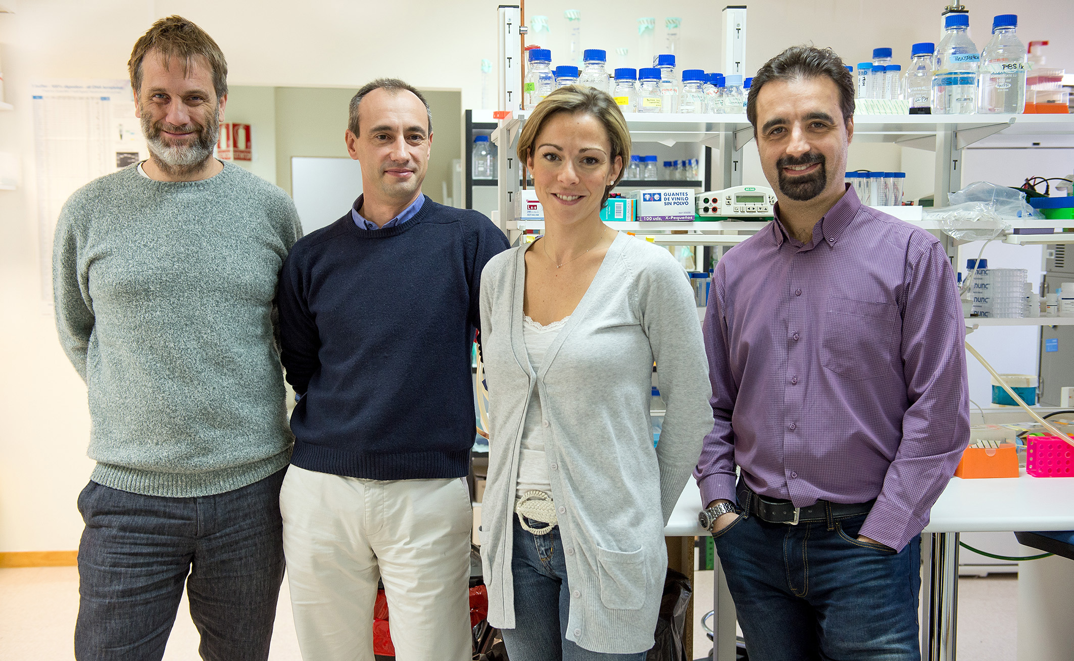 Grupo de investigadores del laboratorio de Neuroprotección Molecular del Hospital Nacional de Parapléjicos de Toledo