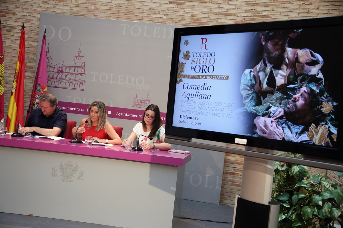 Tolón ha presentado la Muestra de Teatro Clásico “Toledo Siglo de Oro”.