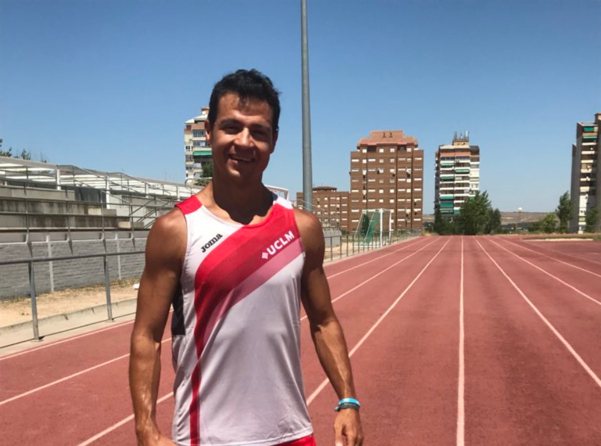 Guinnes El atleta toledano Christian López.