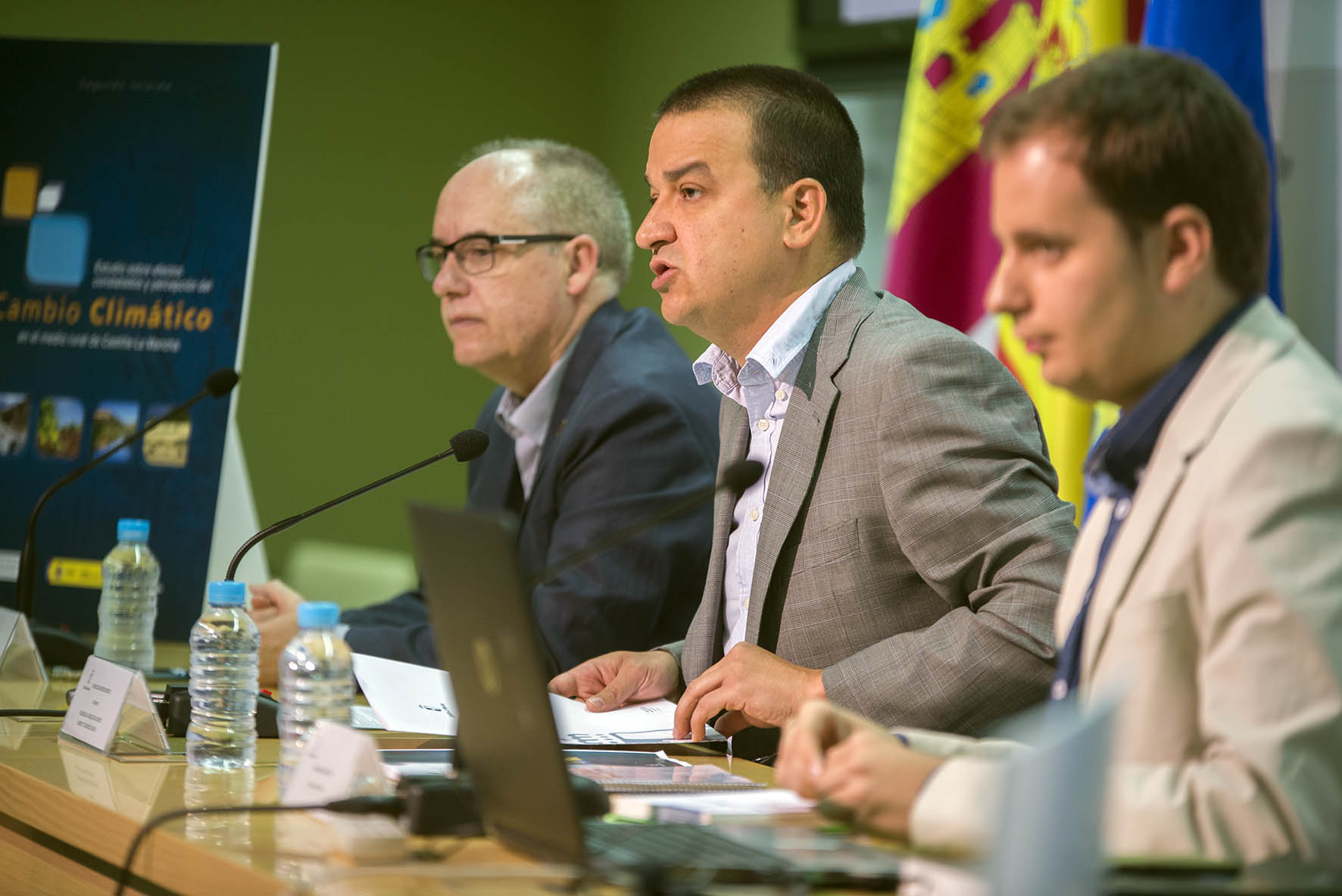 Presentación del informe sobre cambio climático.