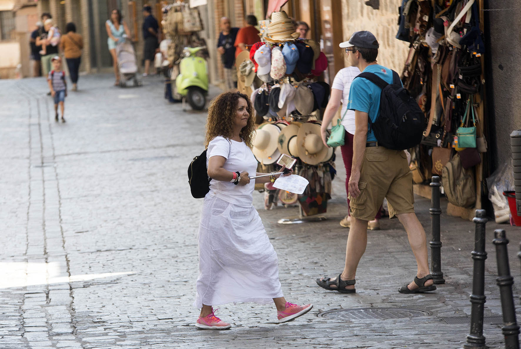 Turistas en Toledo.