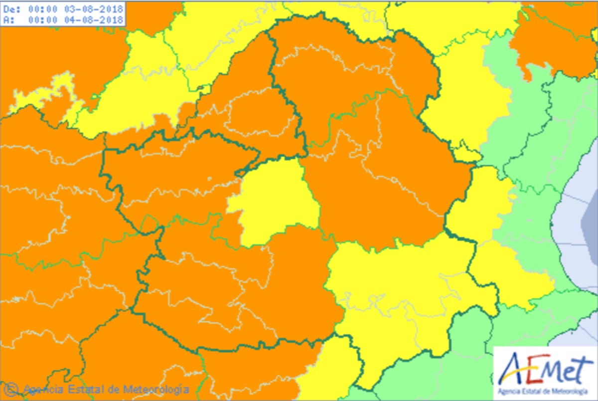 Llega la ola de calor también a Castilla-La Mancha