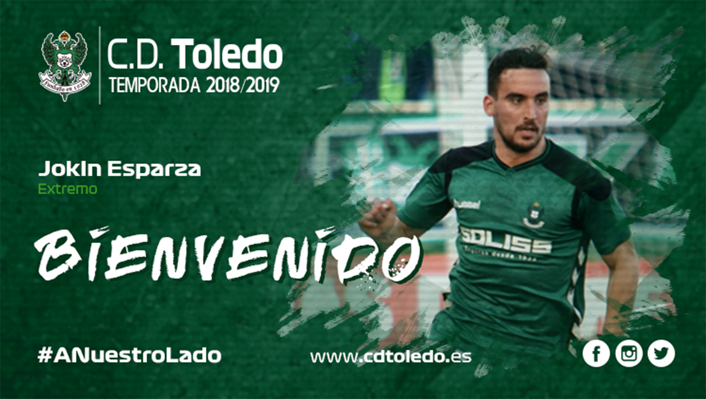 Jokin Esparza regresa al CD Toledo y se presupone que será un jugador clave esta temporada.