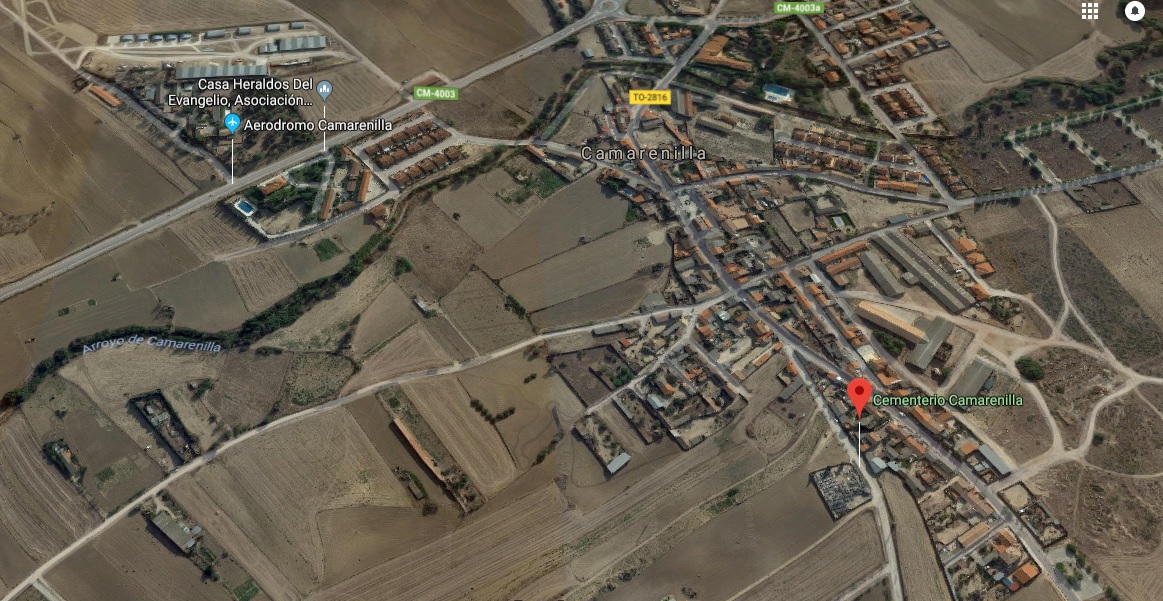 Imagen de satélite de Camarenilla.