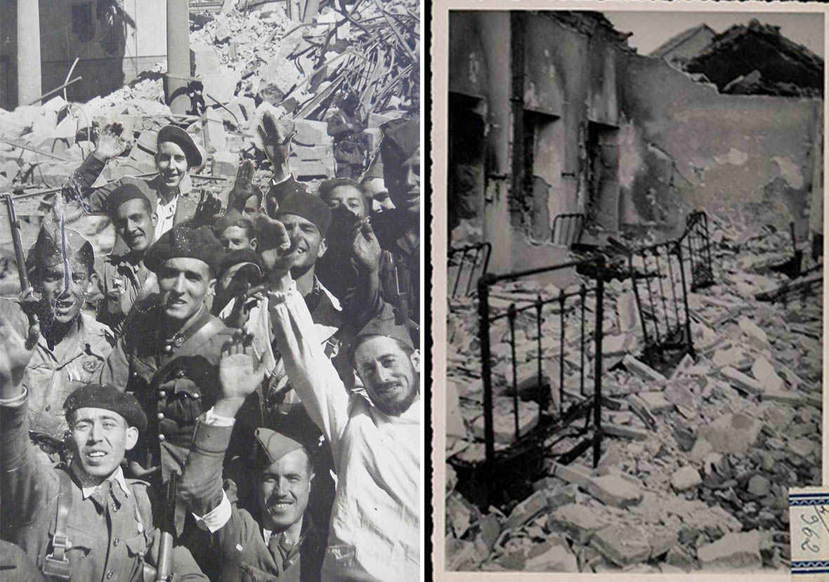 Fotografías de la Guerra Civil en Toledo firmadas por Claudek.