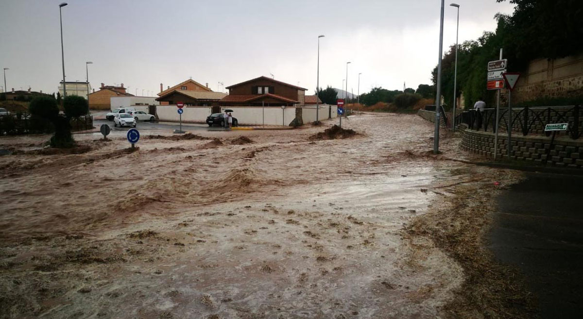 La última inundación ocurrida en Cobisa