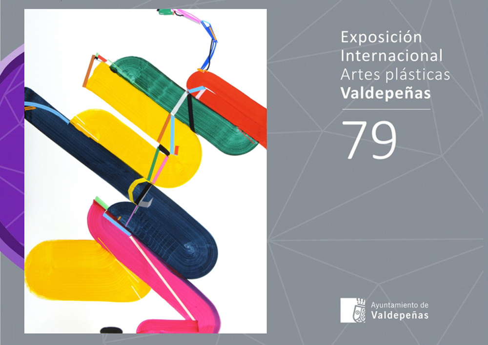 Cartel de la 79 Exposición Internacional de Artes Plásticas de Valdepeñas.
