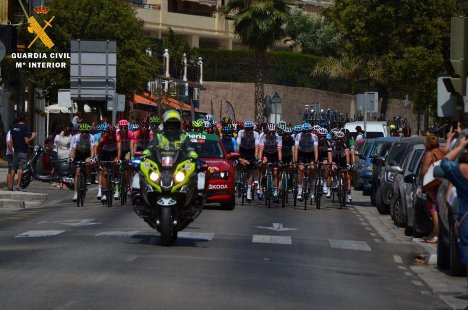 Guardia Civil en La Vuelta